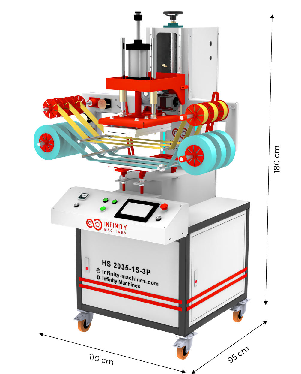 ماكينة النقل الحراري مسطح رأسي 20 X 30 سم  1