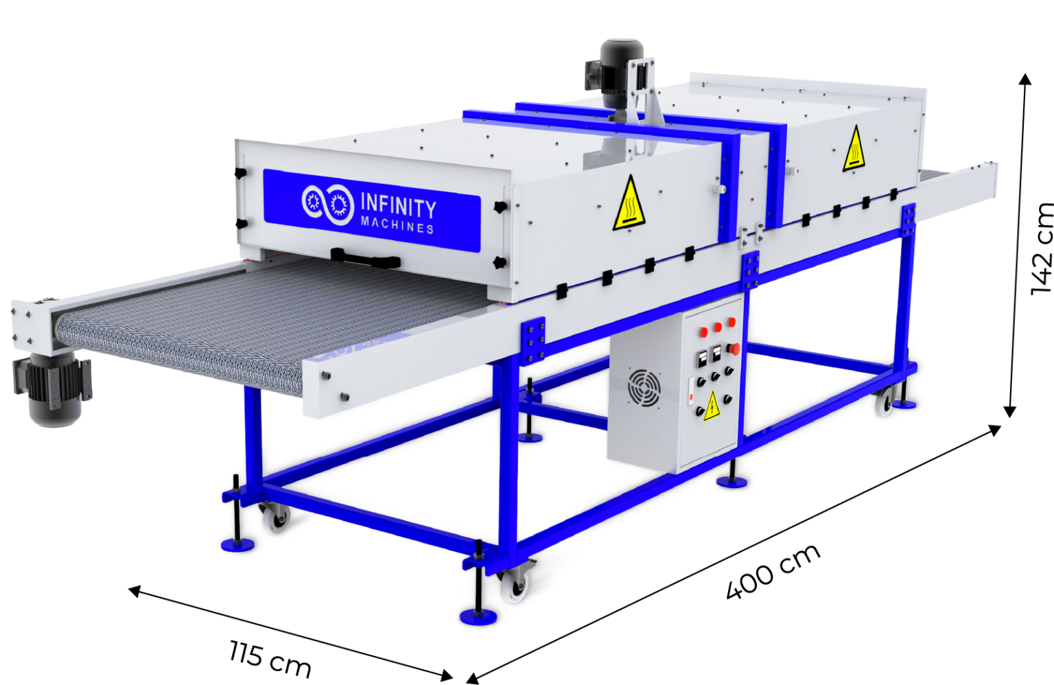 Heat Curing Conveyor - Infinity Machines