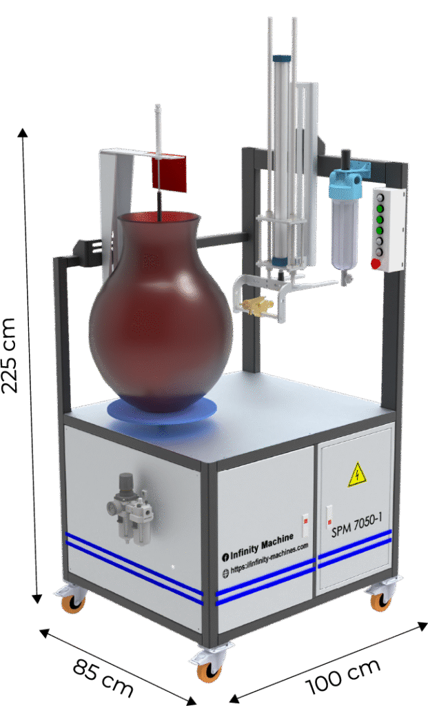 ماكينة رش الألوان - رأس واحدة